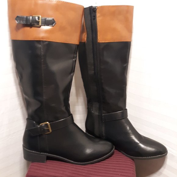 (Listing # 12) Rampage Women's Boots-( Like New) - Size-9 1\2 M. - Picture 3 of 9
